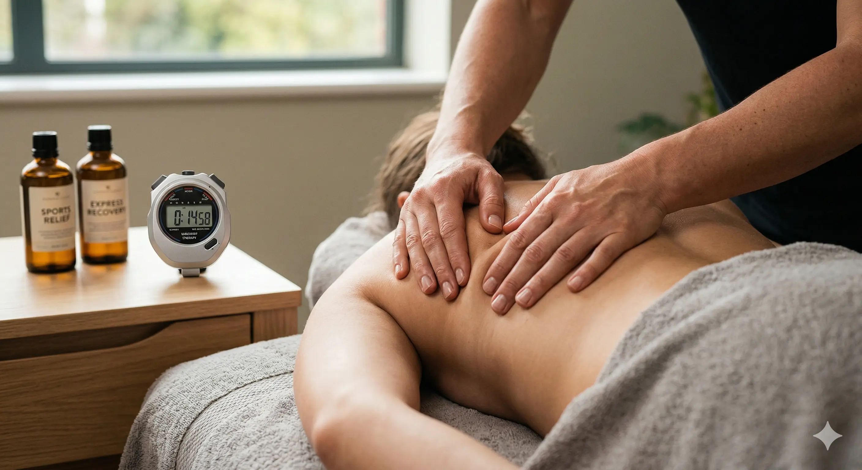 Séance de massage express ciblé Los Gigantes Tenerife